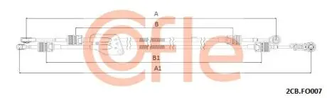 2CBFO007 Автозапчастина COFLE подбор по vin на Brocar
