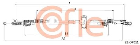 922CBOP011 Автозапчастина COFLE підбір по vin на Brocar