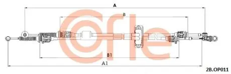 922CBOP011 Автозапчастина COFLE підбір по vin на Brocar