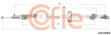 922CBOP005 Автозапчастина COFLE підбір по vin на Brocar