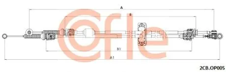 922CBOP005 Автозапчастина COFLE підбір по vin на Brocar