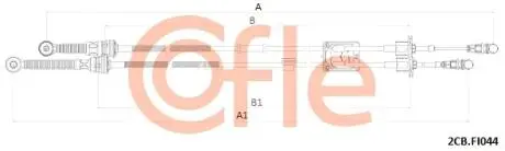 922CBFI044 Автозапчастина COFLE подбор по vin на Brocar