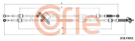 922CBFI011 Автозапчастина COFLE підбір по vin на Brocar