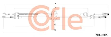 922CBCT005 Автозапчастина COFLE подбор по vin на Brocar