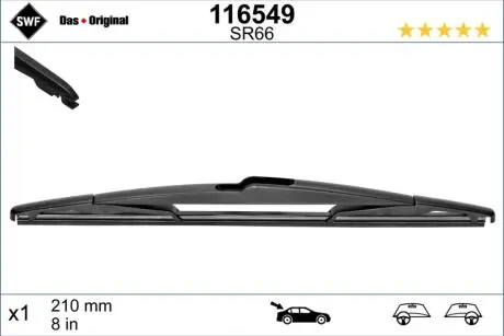 116549 Автозапчастина SWF підбір по vin на Brocar