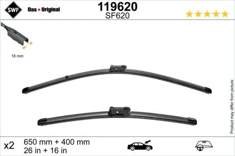 119620 Автозапчастина SWF підбір по vin на Brocar