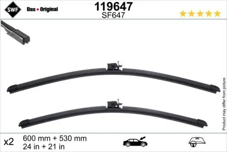 119647 Автозапчастина SWF підбір по vin на Brocar