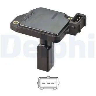 AF1049112B1 Вимірювач маси повітря DELPHI підбір по vin на Brocar