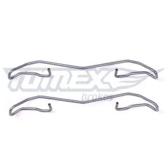 TX4341 Комплект приладдя, накладка дискового гальма TOMEX підбір по vin на Brocar