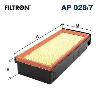 AP0287 Автозапчастина FILTRON підбір по vin на Brocar