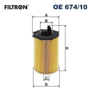 OE67410 Автозапчастина FILTRON підбір по vin на Brocar