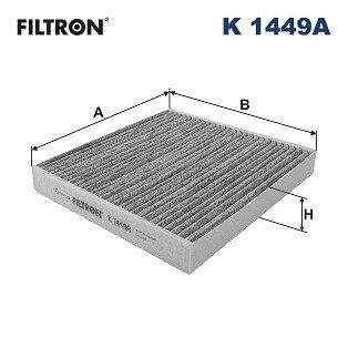 K1449A Автозапчастина FILTRON підбір по vin на Brocar