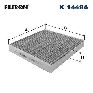 K1449A Автозапчастина FILTRON підбір по vin на Brocar