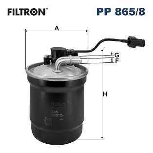PP8658 Автозапчастина FILTRON підбір по vin на Brocar