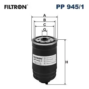 PP9451 Автозапчастина FILTRON подбор по vin на Brocar