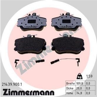 214399001 Автозапчастина ZIMMERMANN подбор по vin на Brocar