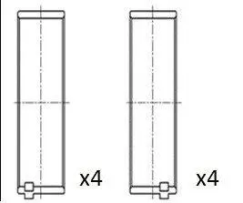 BB2167025 Підшипник шатуна FAI AUTOPARTS підбір по vin на Brocar