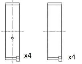BB2045STD Підшипник шатуна FAI AUTOPARTS підбір по vin на Brocar