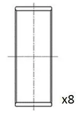 BB2056STD Підшипник шатуна FAI AUTOPARTS підбір по vin на Brocar