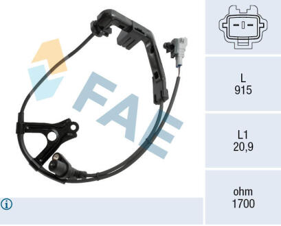 78578 Автозапчастина FAE підбір по vin на Brocar