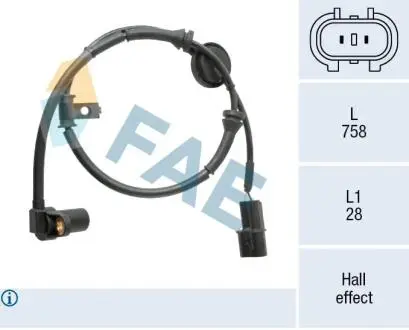 78576 Автозапчастина FAE підбір по vin на Brocar