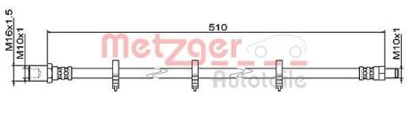 4111486 Автозапчастина METZGER підбір по vin на Brocar