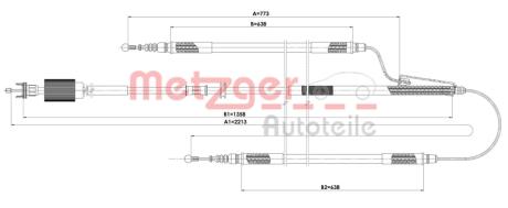 115845 Автозапчастина METZGER підбір по vin на Brocar