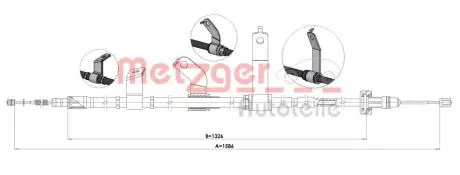 1KI014 Автозапчастина METZGER підбір по vin на Brocar