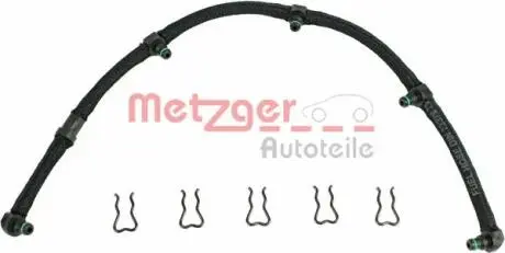 0840042 Шланг, витік палива METZGER подбор по vin на Brocar
