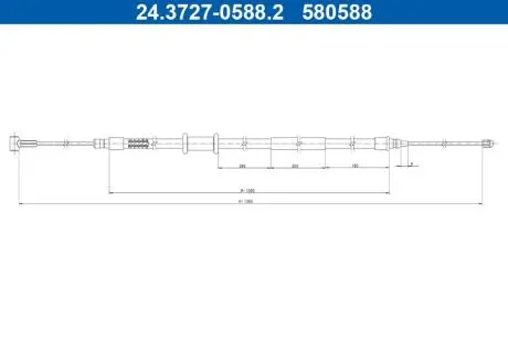 24372705882 Автозапчастина ATE підбір по vin на Brocar