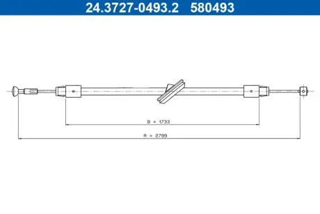 24372704932 Автозапчастина ATE підбір по vin на Brocar