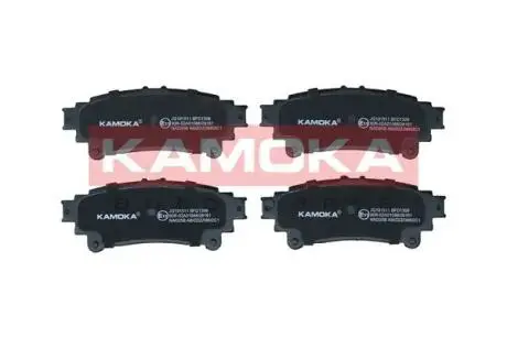 JQ101511 Комплект гальмівних накладок, дискове гальмо KAMOKA підбір по vin на Brocar