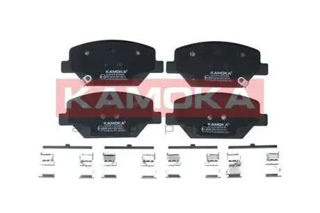 JQ101015 Комплект гальмівних накладок, дискове гальмо KAMOKA підбір по vin на Brocar
