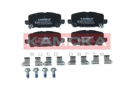 JQ101045 Комплект гальмівних накладок, дискове гальмо KAMOKA подбор по vin на Brocar