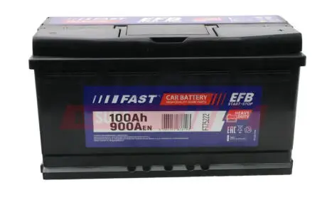 FT75222 Стартерний акумулятор FAST підбір по vin на Brocar