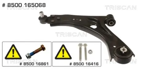 8500165068 Автозапчастина TRISCAN підбір по vin на Brocar