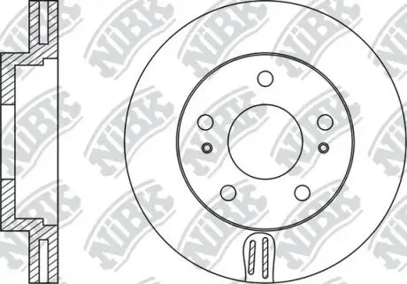 RN1094 Автозапчасть NiBK підбір по vin на Brocar