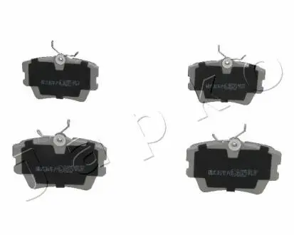 510926 Комплект гальмівних накладок, дискове гальмо JAPKO подбор по vin на Brocar