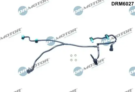 DRM6027 Шланг паливний DR.MOTOR підбір по vin на Brocar