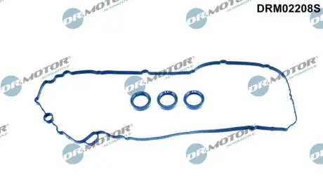 DRM02208S Прокладка клапанної кришки, к-т з сальниками DR.MOTOR підбір по vin на Brocar