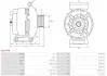 A6437PR Автозапчастина AUTO STARTER підбір по vin на Brocar