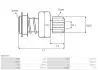 SD3117S Автозапчастина AUTO STARTER підбір по vin на Brocar