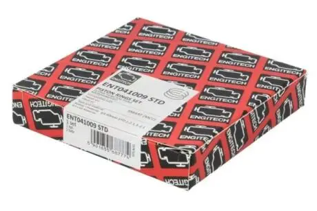 ENT041009STD Кільця поршневі,комплект ENGITECH підбір по vin на Brocar