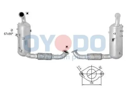 20N0057OYO Автозапчастина OYODO підбір по vin на Brocar