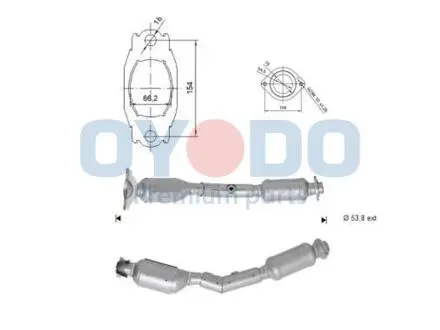 10N0126OYO Автозапчастина OYODO подбор по vin на Brocar