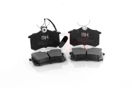 GH414755 Комплект гальмівних накладок, дискове гальмо GH-PARTS підбір по vin на Brocar