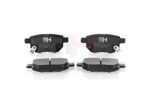 GH414573 Комплект гальмівних накладок, дискове гальмо GH-PARTS підбір по vin на Brocar