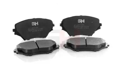 GH414555 Комплект гальмівних накладок, дискове гальмо GH-PARTS підбір по vin на Brocar