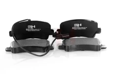 GH413027 Комплект гальмівних накладок, дискове гальмо GH-PARTS підбір по vin на Brocar