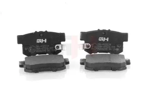 GH412634 Комплект гальмівних накладок, дискове гальмо GH-PARTS підбір по vin на Brocar
